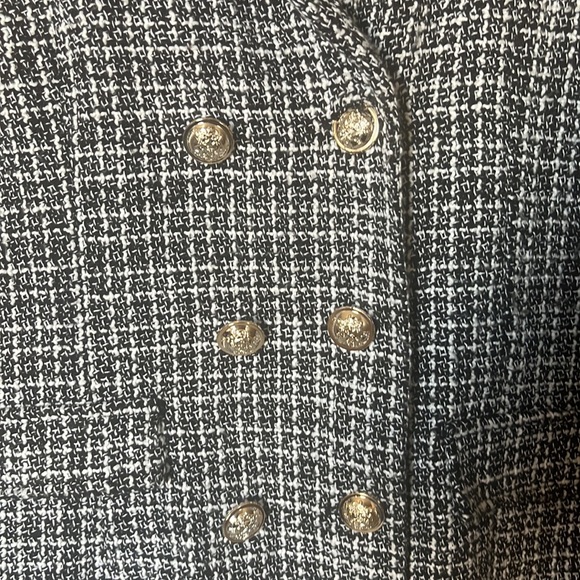 Shein black and white Blazer sz 12 - Picture 2 of 8